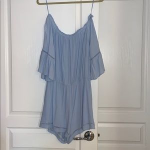 Jealous Tomato light blue romper